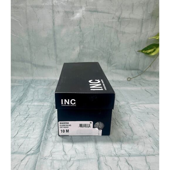 INC International Concepts Women's Madena Bow Jelly Sandals - Clear Bling 10M - Picture 6 of 7